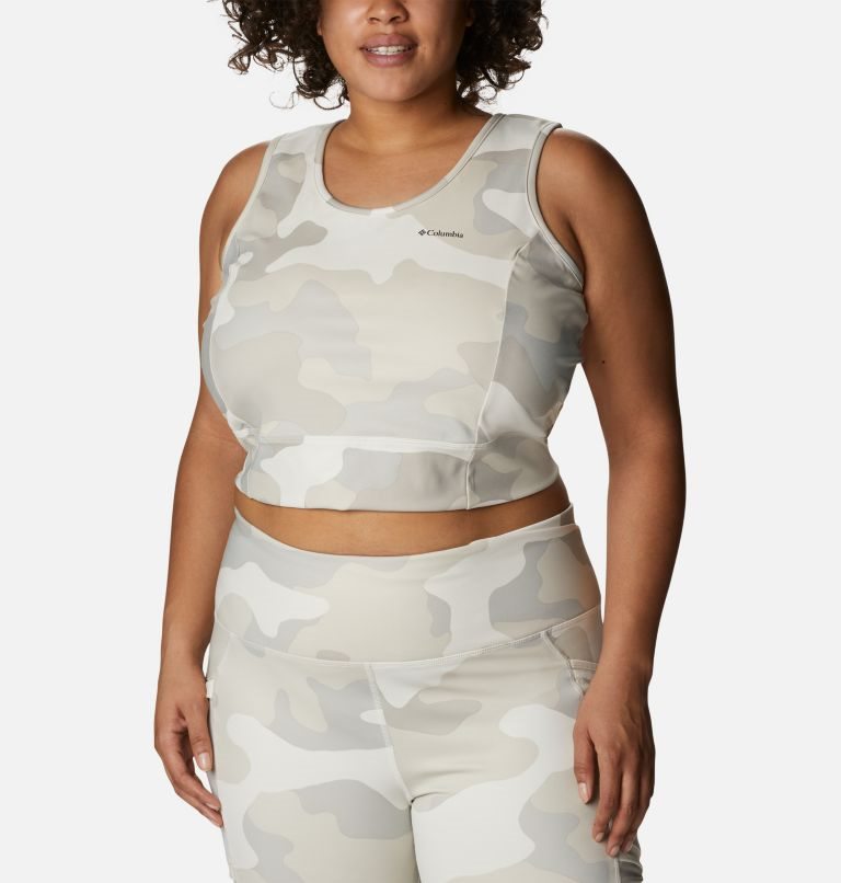 Maiouri Columbia Windgates II Cropped Dama Camuflaj | Plus Size WX1Q879A0